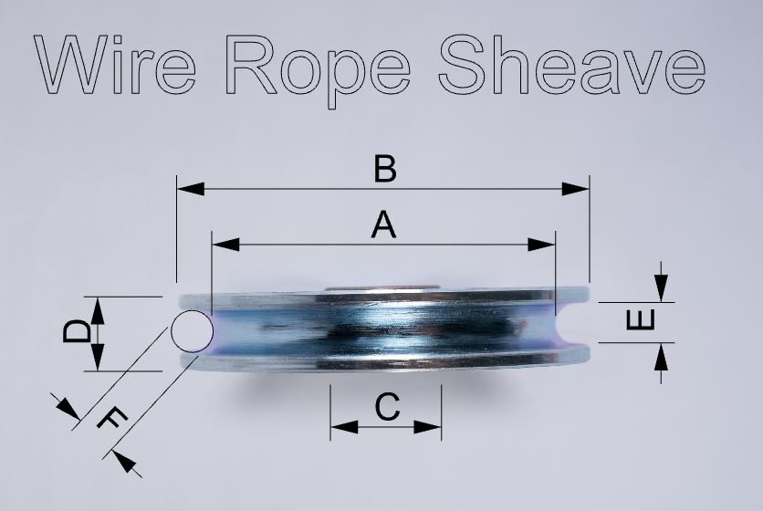 sheave size for wire rope quotation
