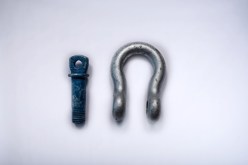 Grey 1 Size 7008912 Galvanized 1 Size All Material Handling 26SPASHDG Classic Screw Pin Anchor Shackle 8.5 Tons 